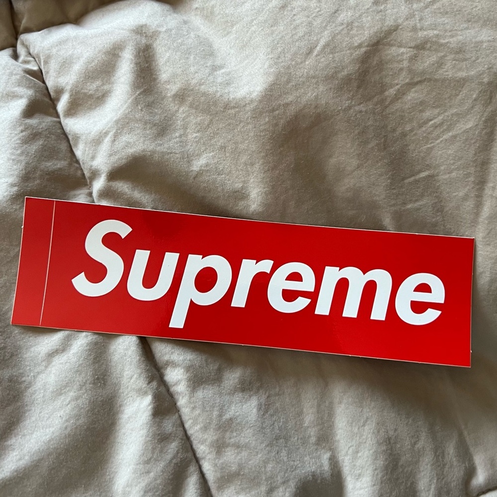 Supreme Logo Sticker